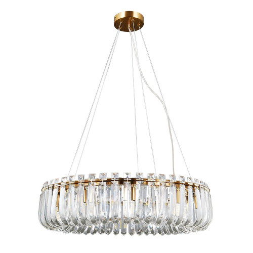 Люстра подвесная A1071SP-10PB Arte Lamp ПОЛИРОВАННАЯ МЕДЬ