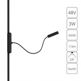 Светильник трековый A1162PL-1BK Arte Lamp Черный