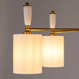 Люстра на штанге A4102PL-5PB Arte Lamp ПОЛИРОВАННАЯ МЕДЬ