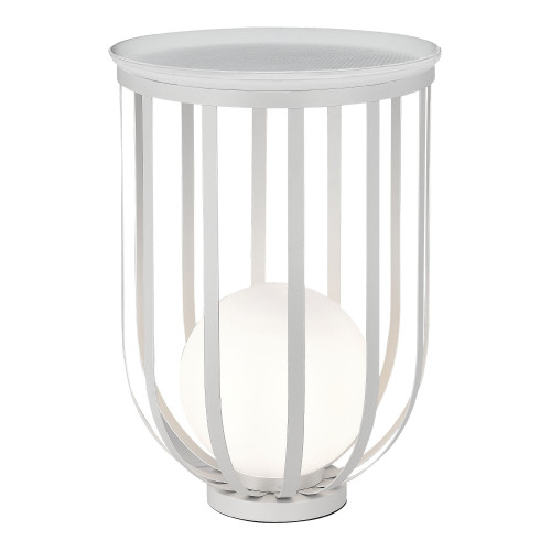 utsenka-SL6129.504.01 Светильник настольный ST-Luce Белый/Белый E27 1*60W