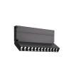 ST686.436.09 Св-к трек. Черный LED 1*9W 3000K 700Lm Ra>90 34° IP20 L258xW26xH137 220V