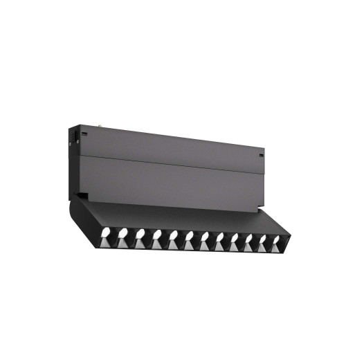 ST686.436.09 Св-к трек. Черный LED 1*9W 3000K 700Lm Ra>90 34° IP20 L258xW26xH137 220V