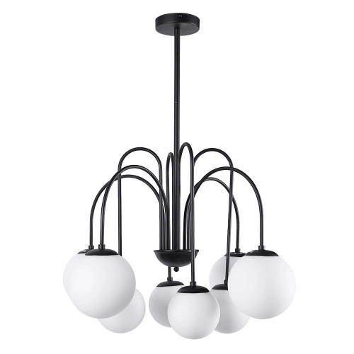 Люстра на штанге A1675LM-8BK Arte Lamp Черный