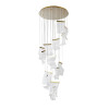 A2283SP-14GO Каскадная люстра Arte lamp GRAPPOLO A2283SP-14GO