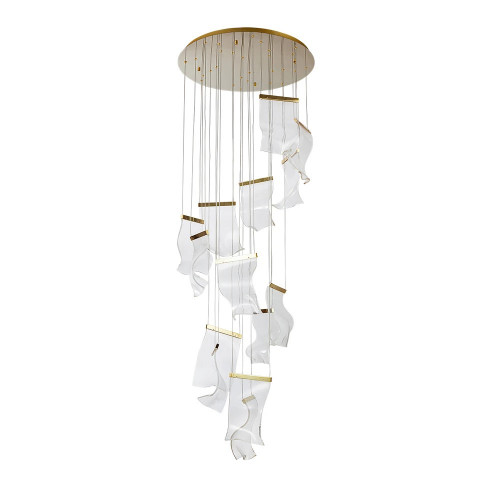 A2283SP-14GO Каскадная люстра Arte lamp GRAPPOLO A2283SP-14GO