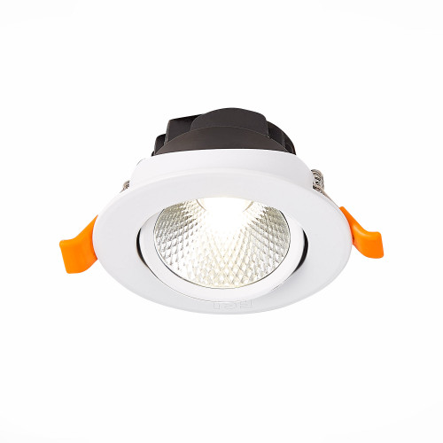 ST211.538.06.24 Св-к встр. Белый LED 1*6W 3000K 480Lm Ra80 24° IP20 D86xH50 220-240V