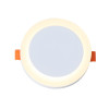 ST104.502.06 Светильник встраиваемый Белый LED 1*6W 3000K 468Lm Ra>80 120° IP20 D110xH20 170-240V
