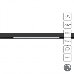 Светильник трековый A4683PL-1BK Arte Lamp Черный