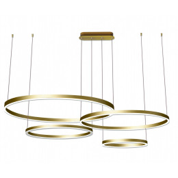 Люстра подвесная 08204,33P(4000K) Kink Light Матовое золото