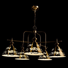 Люстра подвесная A1511LM-5PB Arte Lamp ПОЛИРОВАННАЯ МЕДЬ