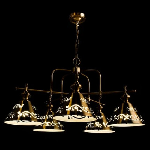 Люстра подвесная A1511LM-5PB Arte Lamp ПОЛИРОВАННАЯ МЕДЬ