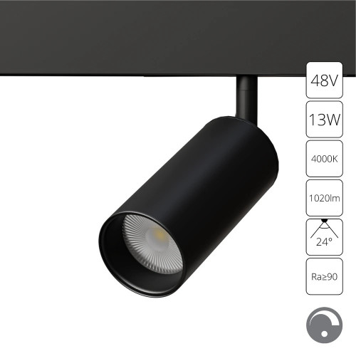 A4681PL-1BK Магнитный трековый светильник Arte Lamp LINEA 0.1-10V A4681PL-1BK