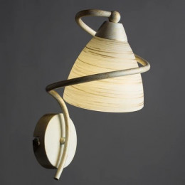 Бра A1565AP-1WG Arte Lamp БЕЛО-ЗОЛОТОЙ