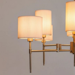 Люстра на штанге A4108LM-8SS Arte Lamp МАТОВОЕ СЕРЕБРО