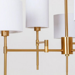 Люстра на штанге A4108LM-6PB Arte Lamp ПОЛИРОВАННАЯ МЕДЬ