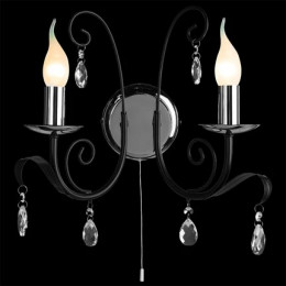 Бра A1742AP-2BK Arte Lamp Черный