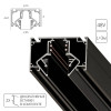 A474306 Магнитный шинопровод для натяжного потолка Arte Lamp LINEA-ACCESSORIES A474306