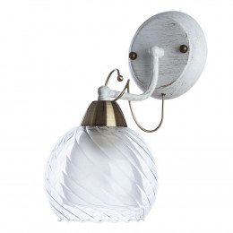 Бра A1633AP-1WG Arte Lamp БЕЛО-ЗОЛОТОЙ