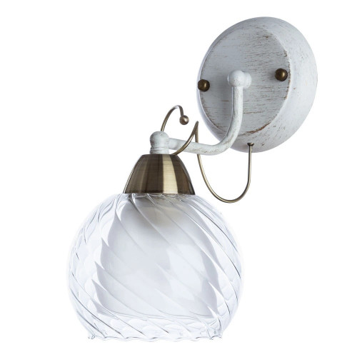Бра A1633AP-1WG Arte Lamp БЕЛО-ЗОЛОТОЙ