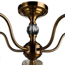 Люстра потолочная A1509PL-5PB Arte Lamp ПОЛИРОВАННАЯ МЕДЬ