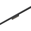 ST666.436.05 Магнитный трековый светильник Черный LED 1*5W 3000K 220Lm Ra>90 IP20 L100xW10xH18 24V