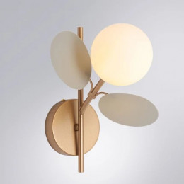 Бра A1369AP-1GY Arte Lamp МАТОВОЕ ЗОЛОТО/СЕРЫЙ