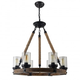 Люстра подвесная A1693SP-6BR Arte Lamp Коричневый