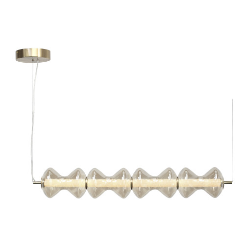 SL6136.223.01 Светильник подвесной ST-Luce золото/коньячный LED 1*22W 3000K
