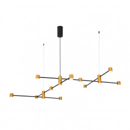 Светильник подвесной SL1596.423.22 ST-Luce Золотистый / черный