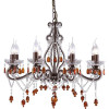 Люстра подвесная A1715LM-8BR Arte Lamp Коричневый