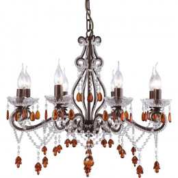 Люстра подвесная A1715LM-8BR Arte Lamp Коричневый