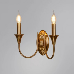 Бра A4094AP-2PB Arte Lamp ПОЛИРОВАННАЯ МЕДЬ