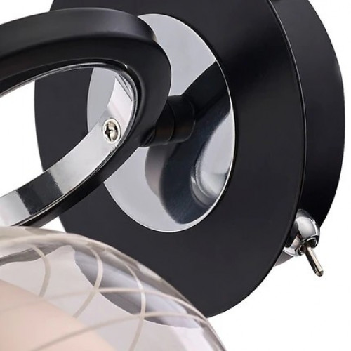 Бра A1604AP-1BK Arte Lamp Черный