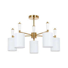 Люстра на штанге A4102PL-5PB Arte Lamp ПОЛИРОВАННАЯ МЕДЬ