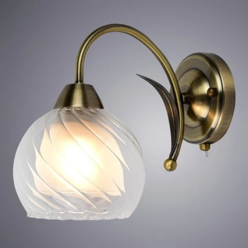 Бра A1607AP-1AB Arte Lamp АНТИЧНАЯ БРОНЗА