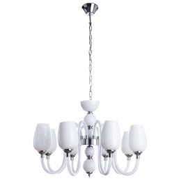 Люстра подвесная A1404LM-8WH Arte Lamp Хром