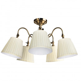 Люстра потолочная A1509PL-5PB Arte Lamp ПОЛИРОВАННАЯ МЕДЬ