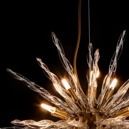 Люстра подвесная A1066SP-12PB Arte Lamp ПОЛИРОВАННАЯ МЕДЬ