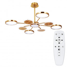 Люстра на штанге A1363PL-8PB Arte Lamp Латунь
