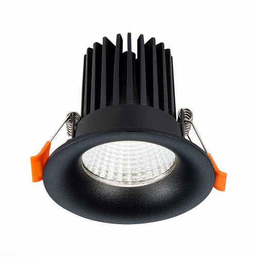 ST703.438.10 Св-к встр. Черный LED 1*10W 3000K 900Lm Ra>90 38° IP20 D85xH75 170-240V
