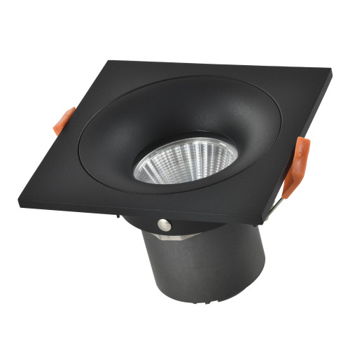 ST259.438.10 Св-к встр. Черный LED 1*10W 3000K 700Lm Ra>90 60° IP44 L100xW100xH66 85-265V
