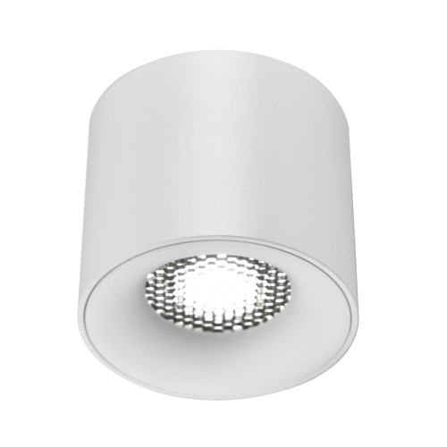 ST761.533.10 Светильник потолочный белый LED 1*10W 3000K 530Lm Ra 90 36° IP20 D80xH70 170-240VV