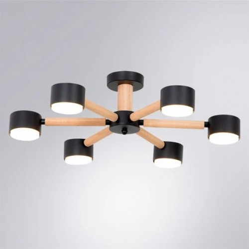 Люстра потолочная A1624PL-6BK Arte Lamp Черный