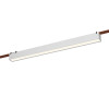 ST456.536.24 Св-к трек. Белый LED 1*24W 3000K 1 200Lm Ra90 120 IP20 L642xW40xH45 48V