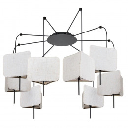 Люстра подвесная A7084SP-8BK Arte Lamp Черный