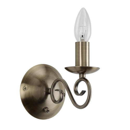 Бра A1129AP-1AB Arte Lamp АНТИЧНАЯ БРОНЗА