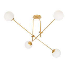 Люстра на штанге A8625PL-4GO Arte Lamp Золото