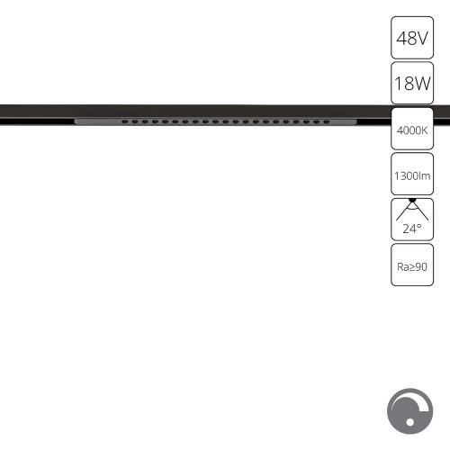 A7477PL-1BK Магнитный трековый светильник Arte Lamp OPTIMA 0.1-10V A7477PL-1BK