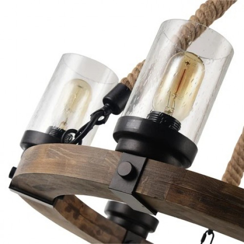 Люстра подвесная A1693SP-6BR Arte Lamp Коричневый