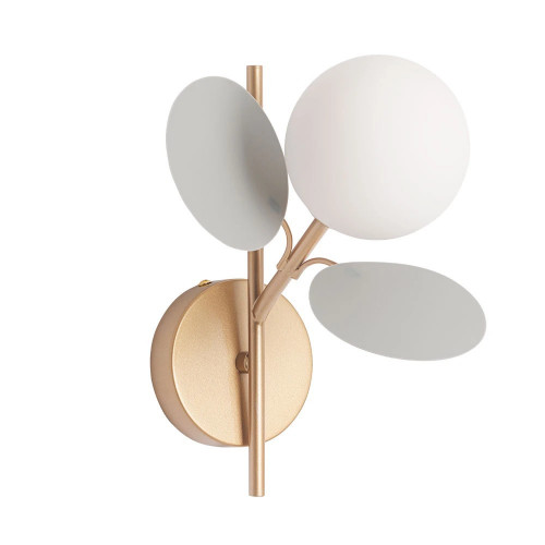 Бра A1369AP-1GY Arte Lamp МАТОВОЕ ЗОЛОТО/СЕРЫЙ